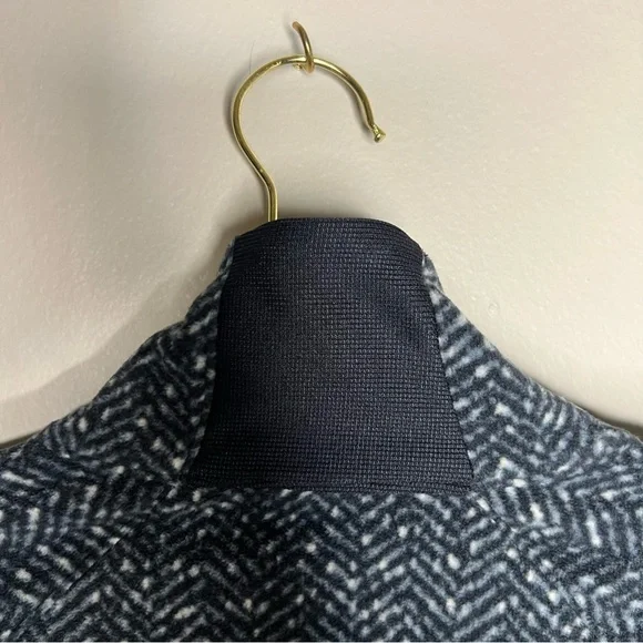 Columbia Sportswear Chevron Zigzag‎ Print Fleece Mock Neck Pullover Cozy Warm - Picture 11 of 11